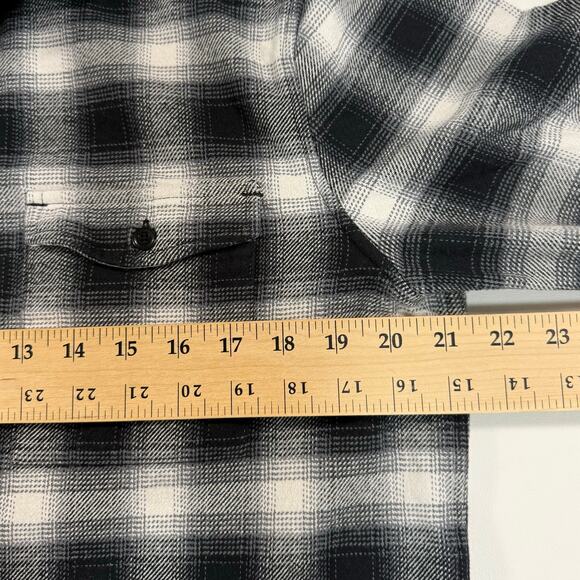 Lucky Brand Flannel Shirt Men’s Large 41ʺ Chest Soft Cotton Plaid Button‑Down - Picture 8 of 9
